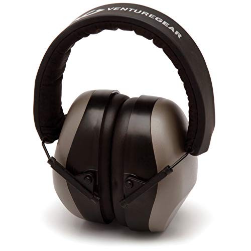 Venture Gear VG80 Series Adult Hearing Protection Earmuff, Gray, V...