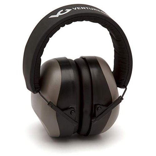 Venture Gear VG80 Series Adult Hearing Protection Earmuff, Gray, V...