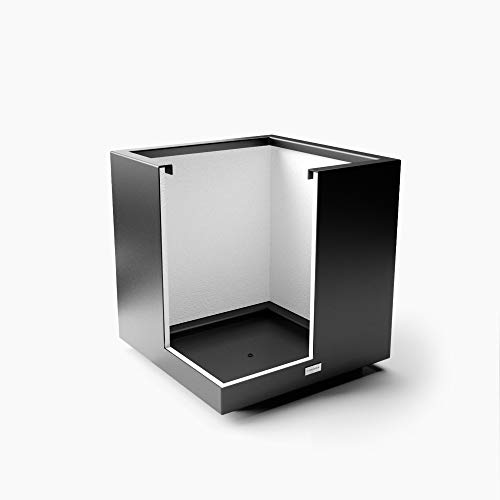 Veradek Metallic Series Indoor/Outdoor Cube Planter
