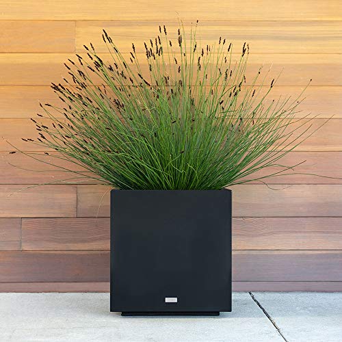 Veradek Metallic Series Indoor/Outdoor Cube Planter