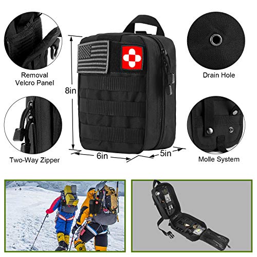 Survival Kit, 32 in 1 Professional Emergency Survival Gear Equipme...