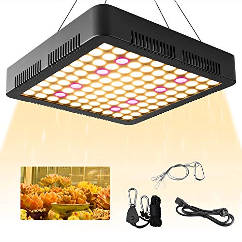 LED Grow Light 1000W, Reflector Plant Light Full Spectrum 3500K Su...