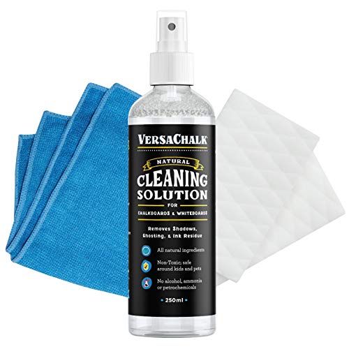 100% Natural Chalkboard Cleaner Spray and Eraser Kit by VersaChalk...