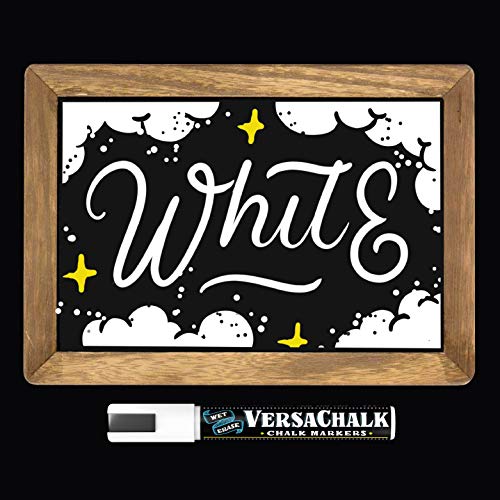 VersaChalk Chalkboard Chalk Markers - 1 White Liquid Chalk Pen, 3m...