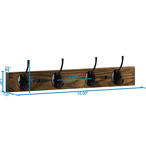VERTORGAN Coat Hooks for Wall,Coat Rack Wall Mounted,Hat Hooks and...
