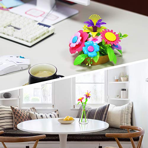 VERTOY Gifts for 3 4 5 6 Year Old Girls, Flower Garden Building To...