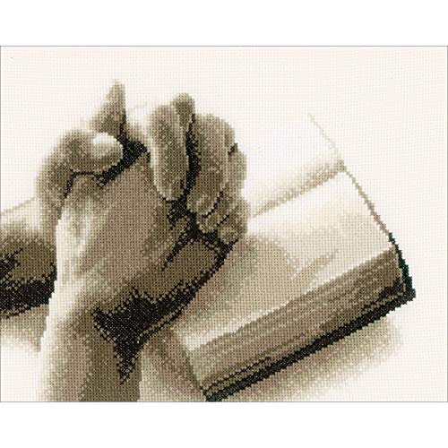 Vervaco 14 Count Praying Hands On Aida Counted Cross Stitch Kit, 1...