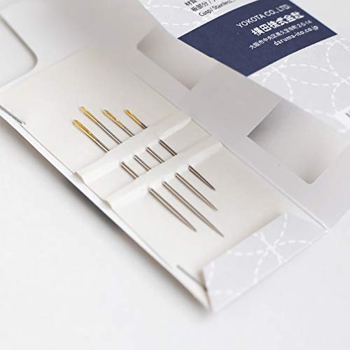Sashiko kit, Yokota Sashiko Thread, Needles and Template Yume Fuki...
