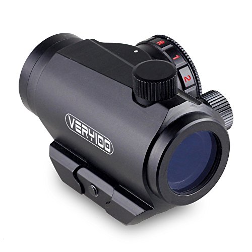 VERY100 Tactical Holographic Sight Scope 20mm Weaver Picatinny Rai...