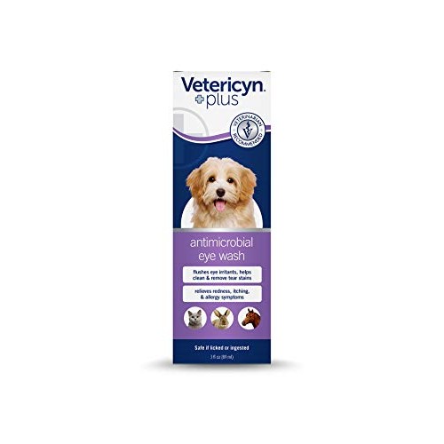 Vetericyn Plus All Animal Eye Wash. Pain-Free Solution for Abrasio...