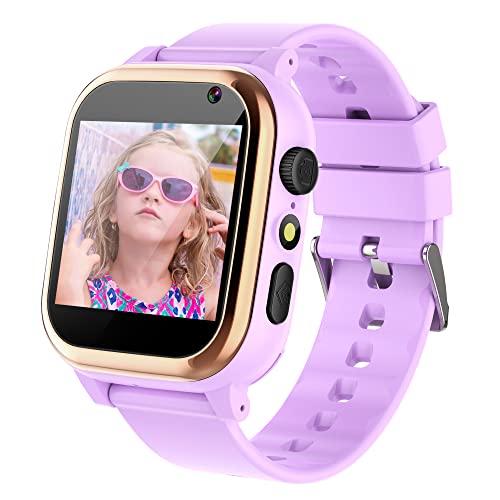 Veunti Kids Smart Watches Girls, Smart Watch for Kids Camera Game ...