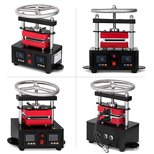 VEVOR 2.4x4.7 inch Heat Press Hand Crank Heat Press Machine 110V 9...
