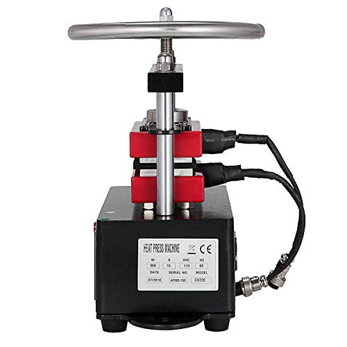 VEVOR 2.4x4.7 inch Heat Press Hand Crank Heat Press Machine 110V 9...