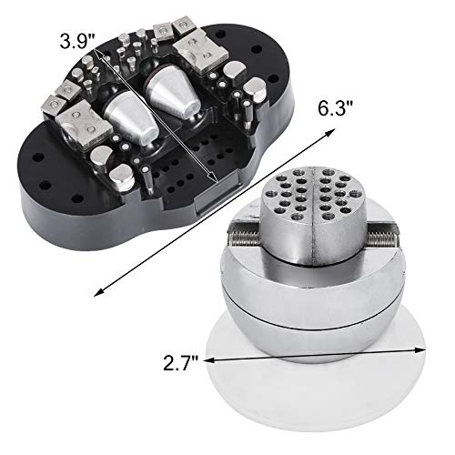 VEVOR 3 Inch Engraving Block Engraving Block Ball Vise with 30Pcs ...