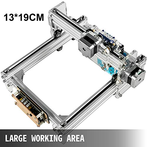 VEVOR CNC Machine 190X130mm CNC Router Machine 15W Wood Carving Mi...