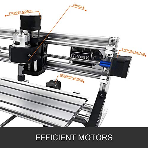 VEVOR CNC Machine 3 Axis CNC 3018 Router Kit GRBL Control with 550...