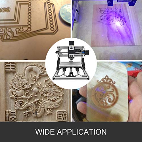 VEVOR CNC Machine 3 Axis CNC 3018 Router Kit GRBL Control with 550...