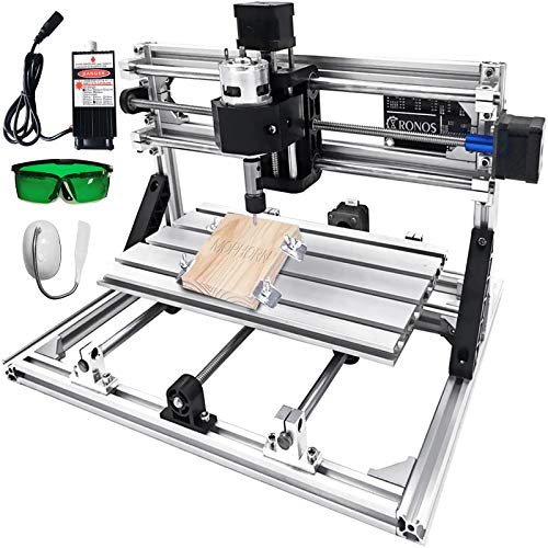 VEVOR CNC Machine 3 Axis CNC 3018 Router Kit GRBL Control with 550...