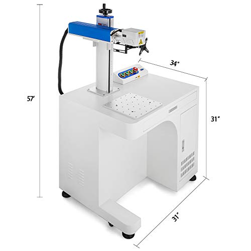 VEVOR Fiber Laser Machine 30W Desktop Fiber Laser Machine 220X220M...