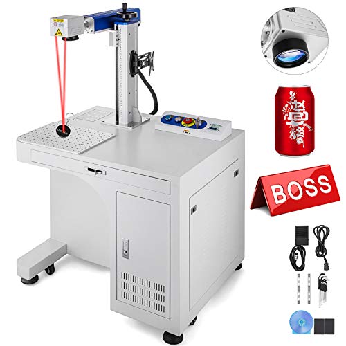 VEVOR Fiber Laser Machine 30W Desktop Fiber Laser Machine 220X220M...