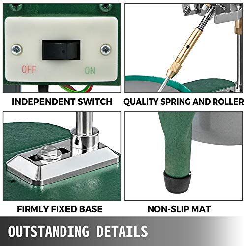 VEVOR Gem Faceting Machine 180W Jade Grinding Polishing Machine 28...
