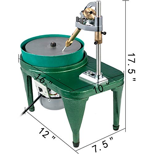 VEVOR Gem Faceting Machine 180W Jade Grinding Polishing Machine 28...