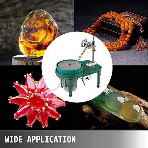 VEVOR Gem Faceting Machine 180W Jade Grinding Polishing Machine 28...