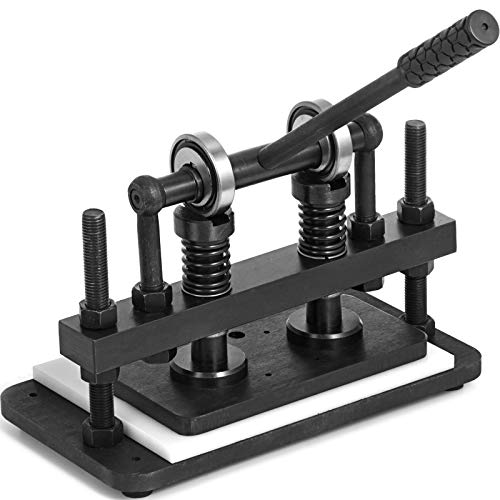 VEVOR Leather Cutting Machine Double Guiding Shaft Leather Embossi...
