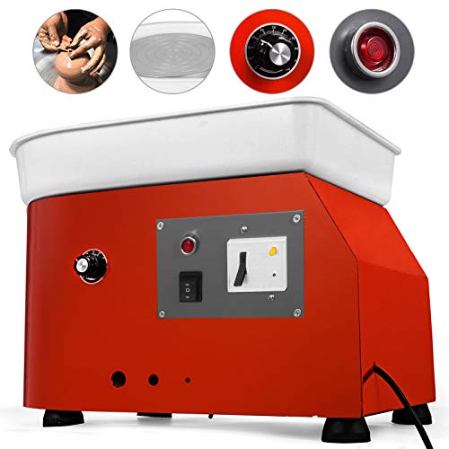 VEVOR Pottery Wheel 25cm Pottery Forming Machine 350W Electric Pot...