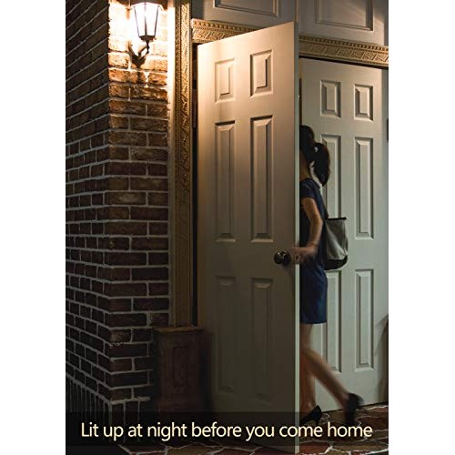 Dusk to Dawn Light Bulb Sensor Smart LED Outdoor Lighting Bulbs La...