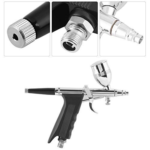 ViaGasaFamido Airbrush, Gravity Spray Trigger Air Paint Control Gu...