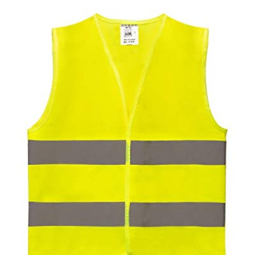 VICRR High Visibility Kids Teenager Safety Vest with Reflective St...