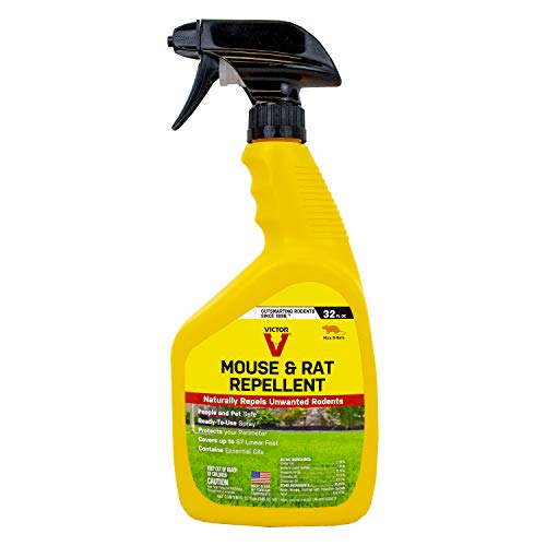 Victor M809 Mouse and Rat Repellent Spray,White