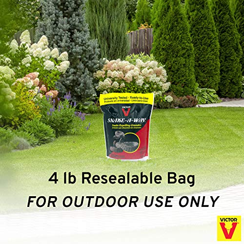Victor VP364B Snake-A-Way Outdoor Snake Repelling Granules 4LB Sna...