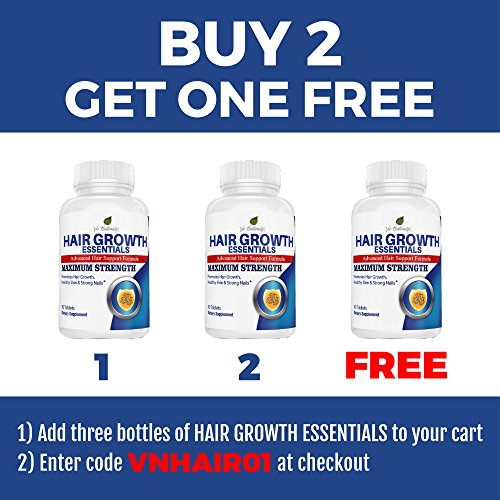 Hair Growth Essentials Supplement For Hair Loss - Advanced Hair Re...
