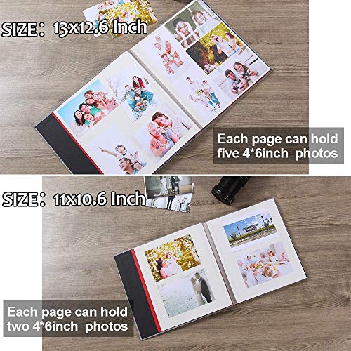 Vienrose Photo Album Self Adhesive 3x5 4x6 5x7 8.5x11 Magnetic Scr...