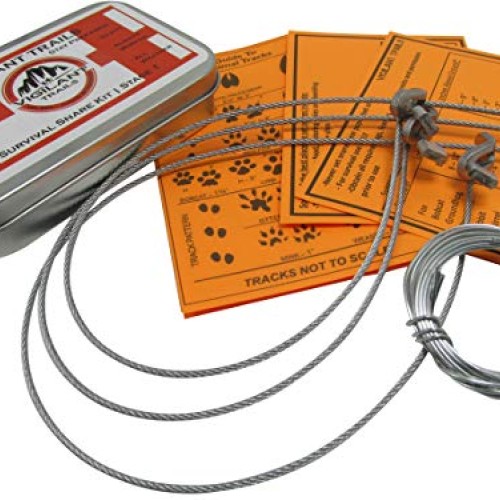 Vigilant Trails Pocket-Survival Snare Traps | Includes 3 Locking ...