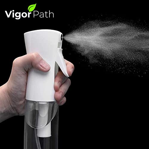 VIGOR PATH Hair Spray Bottle - Continuous Spray Nano Fine Mist Spr...