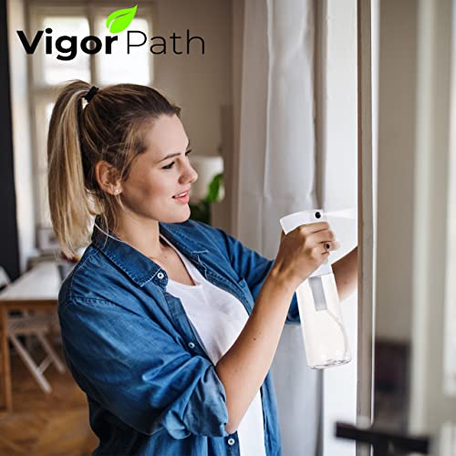 VIGOR PATH Hair Spray Bottle - Continuous Spray Nano Fine Mist Spr...