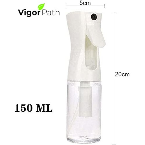 VIGOR PATH Hair Spray Bottle - Continuous Spray Nano Fine Mist Spr...