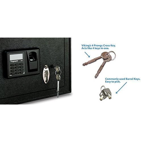 Viking Security Safe VS-25BL Biometric Safe Fingerprint Safe