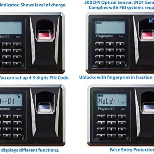 Viking Security Safe VS-25BL Biometric Safe Fingerprint Safe