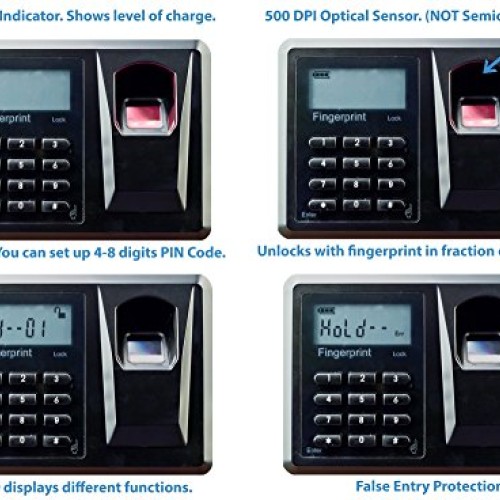 Viking Security Safe VS-50BLX Large Biometric Safe Fingerprint Safe