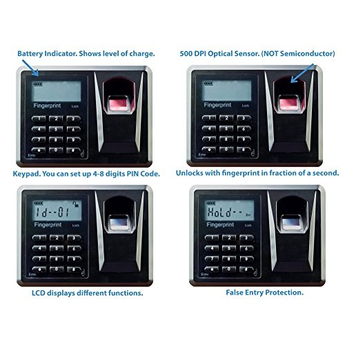 Viking Security Safe VS-50BLX Large Biometric Safe Fingerprint Safe