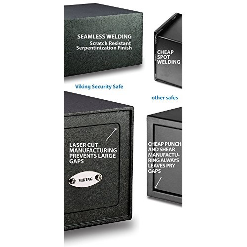 Viking Security Safe VS-50BLX Large Biometric Safe Fingerprint Safe