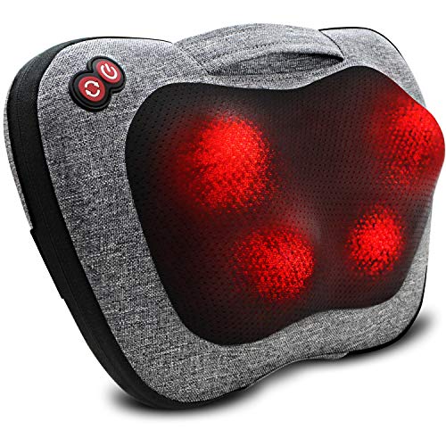 VIKTOR JURGEN Back Massager, Neck Massager with Heat, Massage Pill...