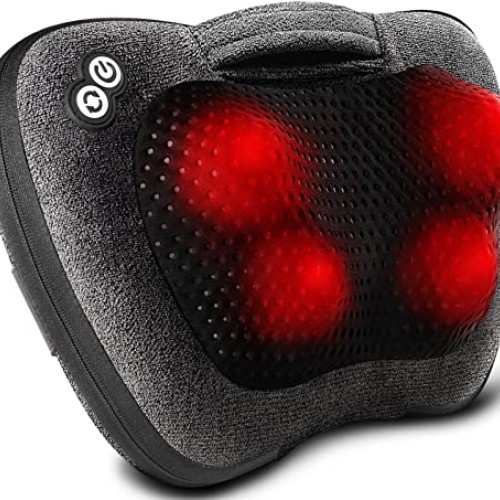 VIKTOR JURGEN Back Massager, Neck Massager with Heat, Massage Pill...