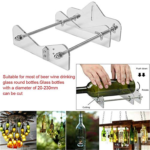 Bottle Cutter, Glass Bottle Cutter Metal Acrylic High-strength Acr...