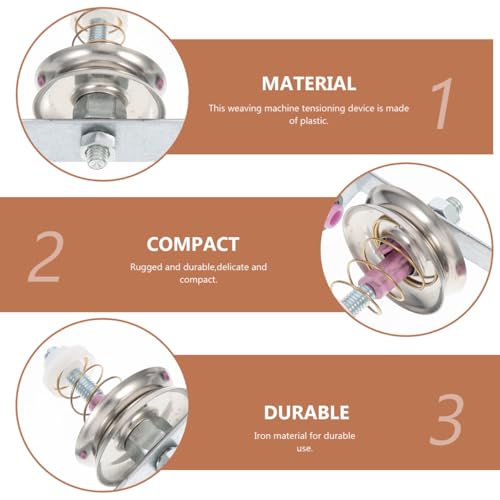 4 Pcs Weaving Machine Tensioner, Adjustable Yarn Tensioner, Sewing...