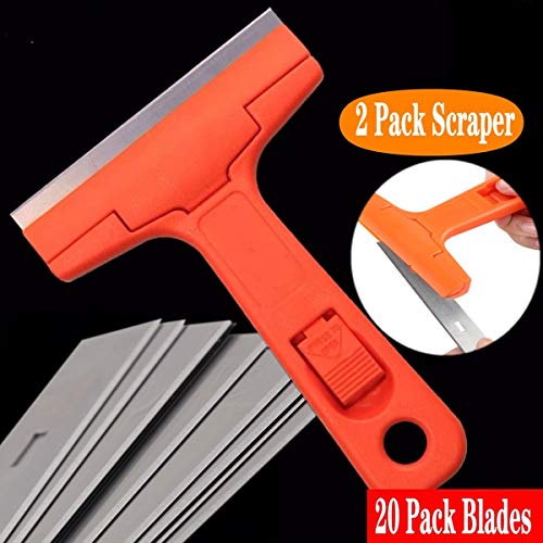 Glass Scraper Razor Blade,Paint Scraper,Window scraper for Remover...